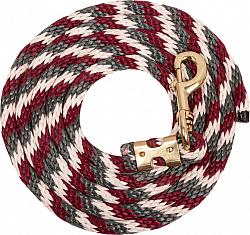 Grey, Burgundy, & White Lead