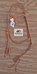 Harness Leather Futurity Knot Headstall