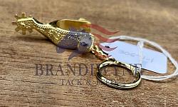 Gold Spur Key Chain