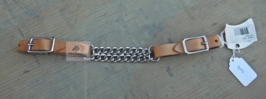 Harness Leather Curb Chain