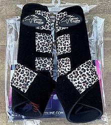 Complete Comfort Boots Black w/ Cheetah
