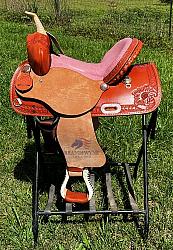 American Saddlery 15" Barrel Saddle