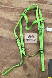 Lime Green Browband Headstall