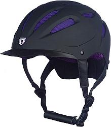 Tipperary Sportage Hybrid Helmet- Black/Purple