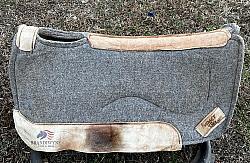 Used Grey Impact Gel Saddle Pad