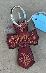 "Courage" Keyring