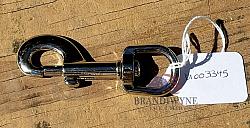 3/4" Silver Tone Bolt Snap