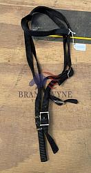 Black Nylon Browband Headstall